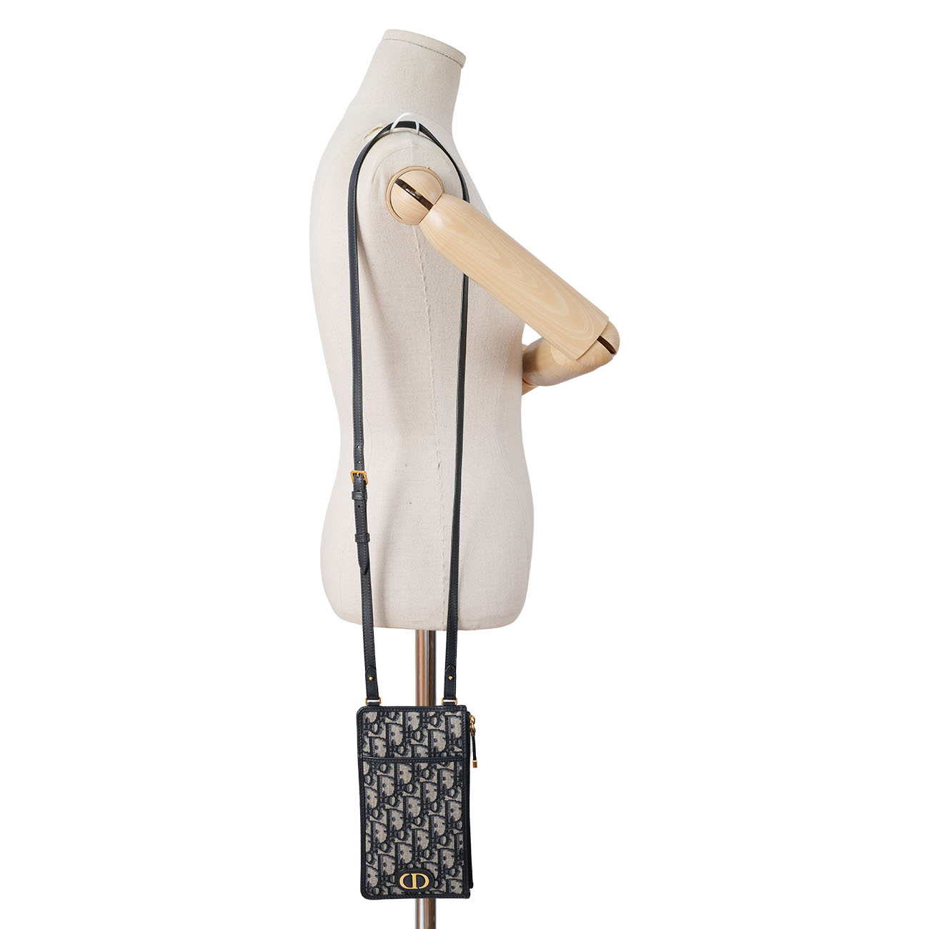 CHRISTIAN DIOR(USED)디올 오블리크 스트랩 월릿